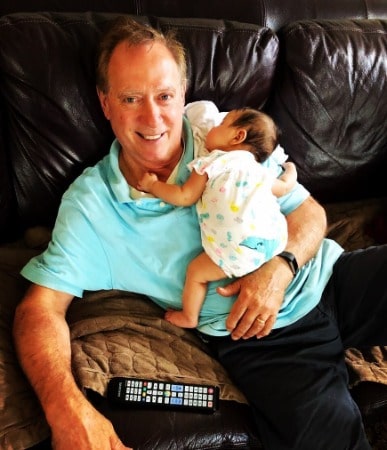 Holly Curran's father and sister's little daughter.